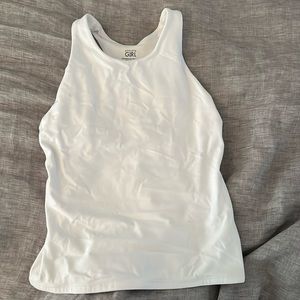 Super cute white Lululemon/Athleta tank top. In Practically perfect condition.
